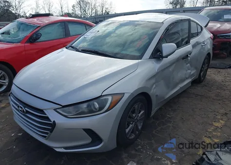 2018 Hyundai Elantra Sel из США, поврежденный, VIN 5NPD84LF4JH322436